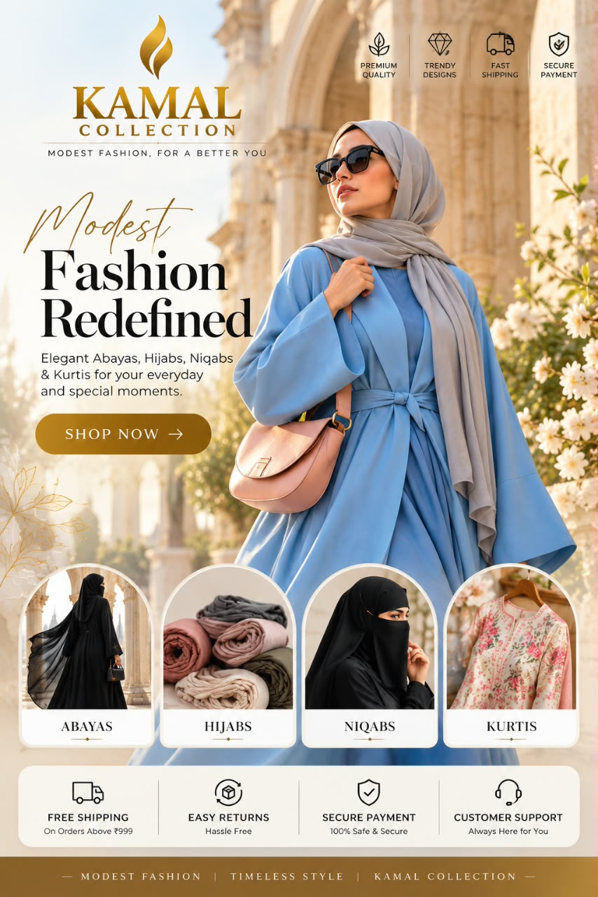 Kamal Collection — Modest Fashion Redefined